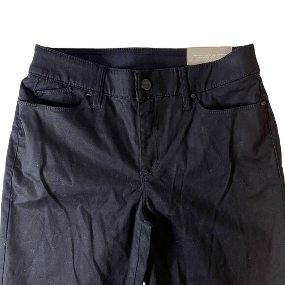 Chicos Secret Stretch Four Pocket Jet Black Jeggings Chicos Size OR Size 4 BNWT - Picture 6 of 14